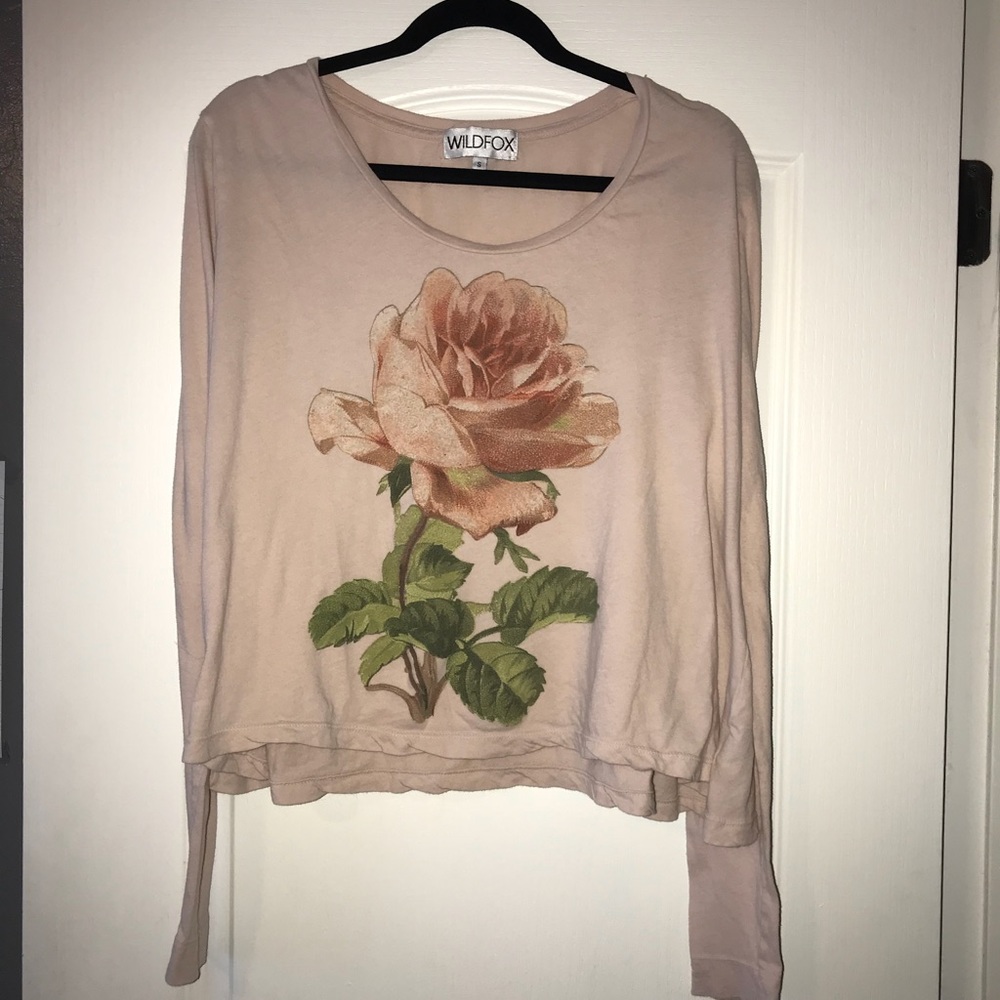 wildfox oversized long sleeve